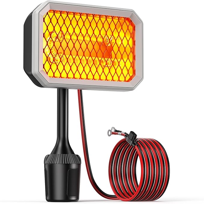 36V Electric Golf Cart Heater, 400W Carbon Fiber Heater Hardwired to Battery for/Club Car/EZGO/Yamaha, Safe & Warmth, Fast Heating, 36V Golf Cart Accessories Gifts for Men