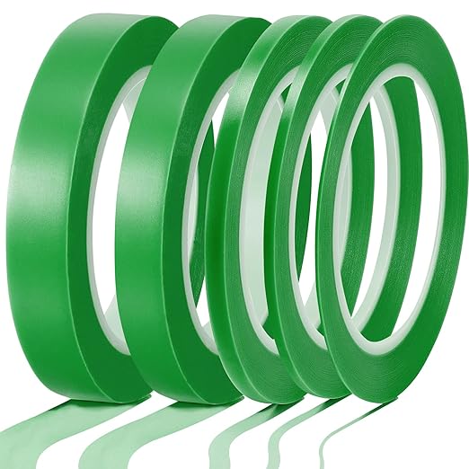 Xuniea 5 Rolls of Vinyl Tape Masking Tape Automotive Car Auto Paint by Xuniea