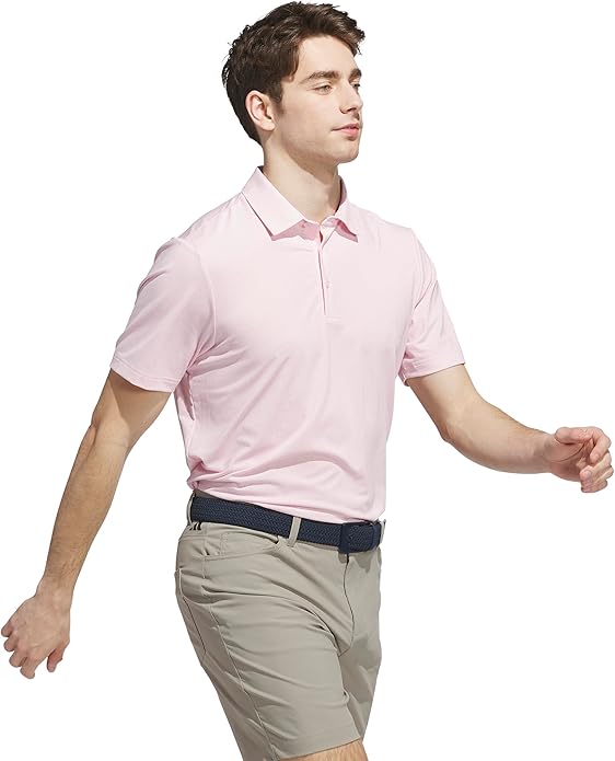 adidas Mens Ultimate365 Mini Bunker Polo Shirt