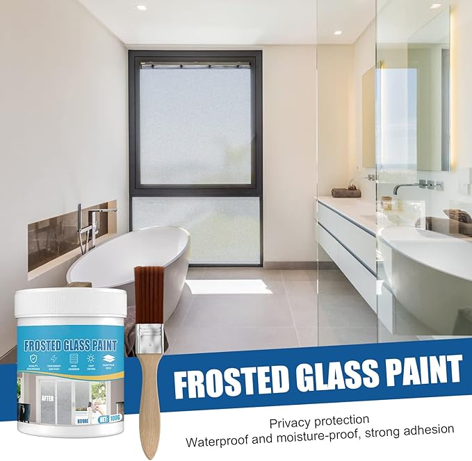 Frosted Glass Paint, Door and Window Shading, UV Resistant, Waterproof - Image 5