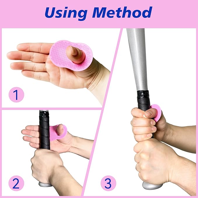 2 Pack Batter's Baseball Thumb Guard for Pro Batters, Hitter Training Aid, Thumb Guard Baseball & Softball Baseball Batting Grip Baseball Accessories Baseball Training Equipment Reduce Bat Sting-Black