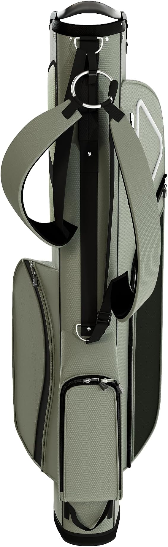 Ultra-Lite Golf Stand Bag - 3 Lbs, 4 Way Divider Portable Golf Club Carry Bag, Water-Repellent Golf Travel Case with Rain Hood, Golf Gifts for Men and Women