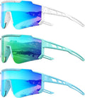 Kids Polarized Baseball Sunglasses - Youth Softball Cycling Sports Sunglasses for Boys Girls Ages 3-12 UV Protection