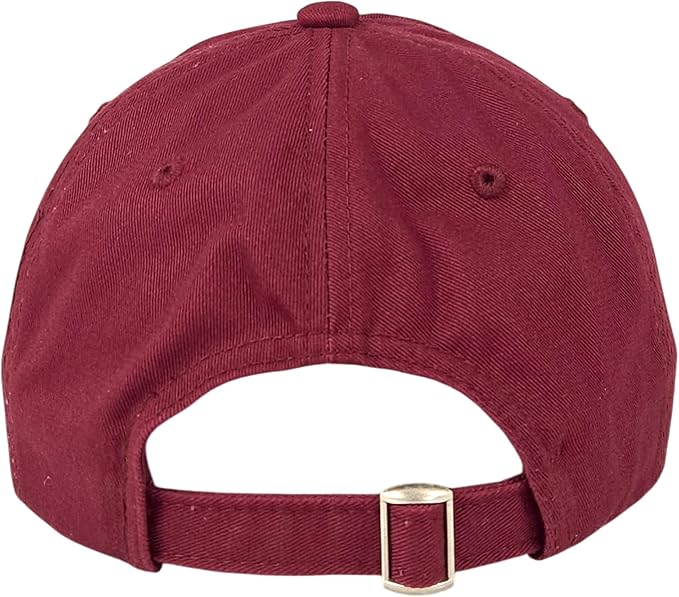 Classic Dad Hat Cotton, Low-Profile Plain Baseball Cap, Adjustable, Breathable and Packable