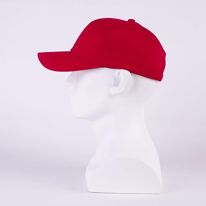 LANGZHEN Unisex Baseball Cap 100% Cotton Fits Men Women Washed Denim Adjustable Dad Hat