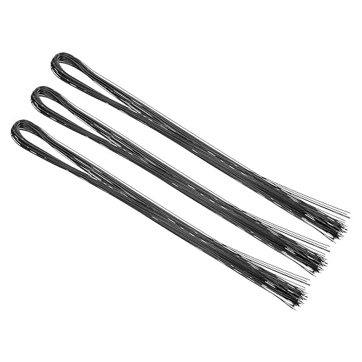 PATIKIL 32 Inch 22 Gauge Floral Stem Wire, 4 Pack/160 Pieces Bouquet Stem Paper by PATIKIL