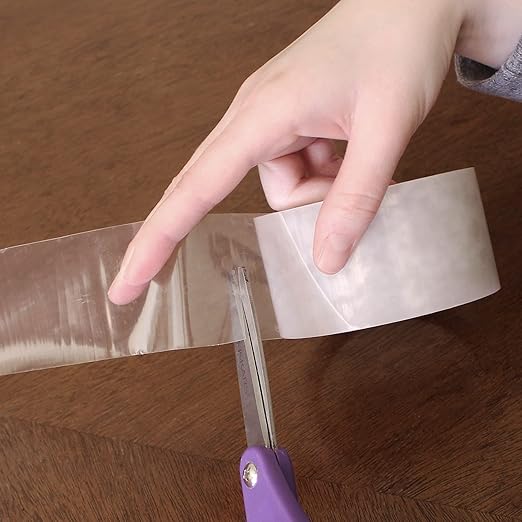 BookGuard 2 Inch Stretchable Clear Book Tape, 15 Yards per Roll - Image 4