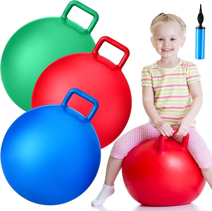 Lewtemi 3 Pcs 18 Inch Bouncing Ball by Lewtemi