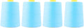 Mandala Crafts 4 Pack of Serger Threads Cones Spools by MandalaCrafts