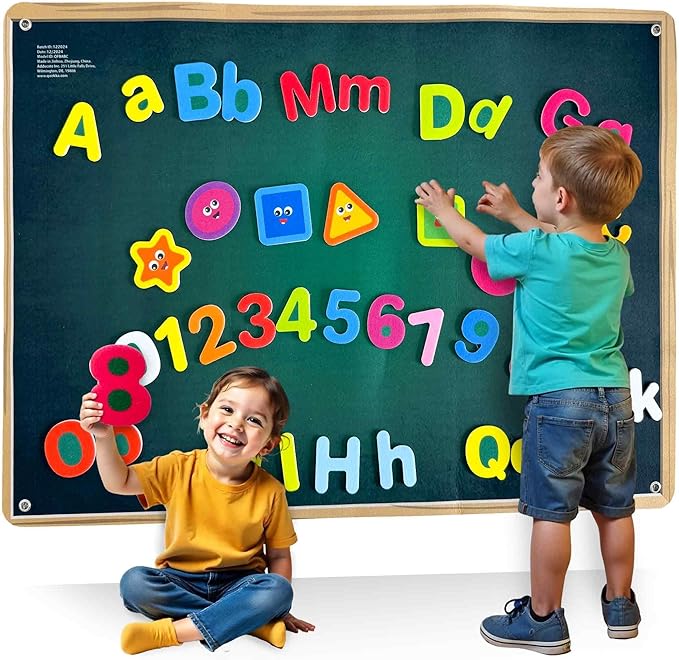 QUOKKA ABC Felt Board for Kids 3-5 Years Old by QUOKKA
