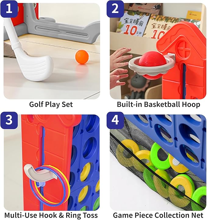 UNICOO Giant 4 in A Row Game - Image 6
