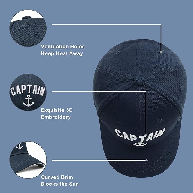 Outdoor Hat Captain Hats Hunting Hat Biggfoot Hat Mountain Baseball Cap Sailing Trucker Hat for Men Women
