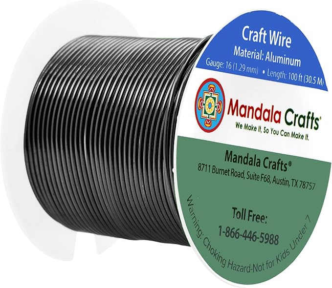 Mandala Crafts 16 Gauge Anodized Aluminum Craft Wire - Image 2