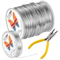 16 Gauge Aluminum Wire 164 Feet KSVZS Bendable Metal Wire by KSVZS