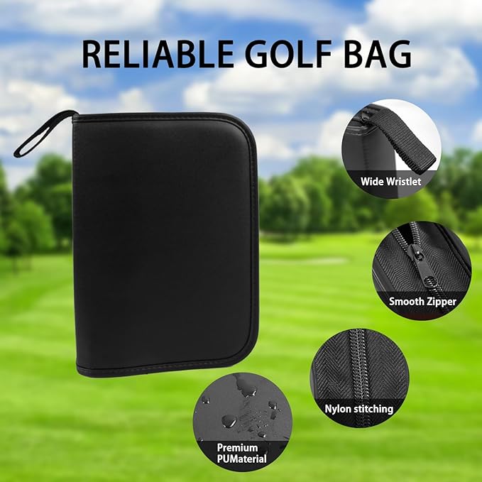 Golf Accessories Set Gifts, Golf Balls,Golf Tees, Golf Multifunctional Divot Tool, Rangefinder, Golf Brush, Golf Scorer, Golf Ball Clamp for Men and Women
