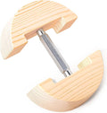 Hat Stretcher for Fitted Hats, Cowboy Hat Stretcher Fitted Hat 7 to 8 1/2, Adjustable Wooden Hat Jack Stretcher Fits All Caps