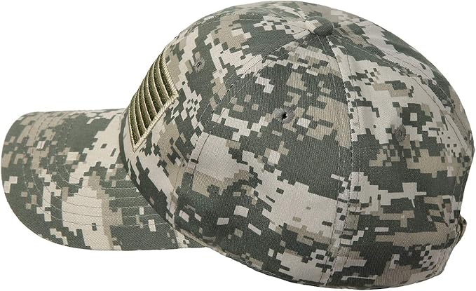 IIN American Flag Baseball Cap for Men Women Low Profile USA Army Tactical Operator Military Plain Dad Hat