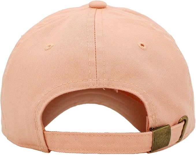 KBETHOS Classic Unisex Cotton Adjustable Low Crown Baseball Cap – Plain Dad Hat