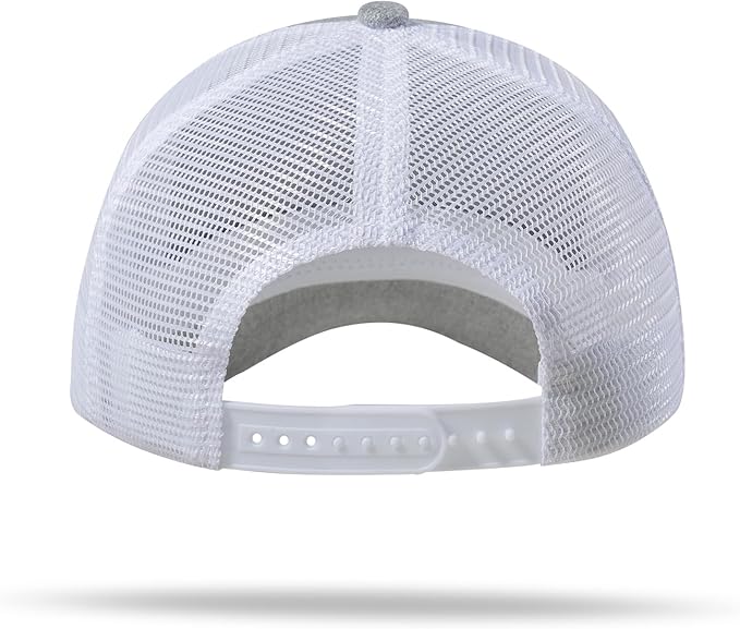 American Flag Trucker Hat - Snapback Hat, Baseball Cap for Men Women - Breathable Mesh Side, Adjustable Fit - for Casual Wear