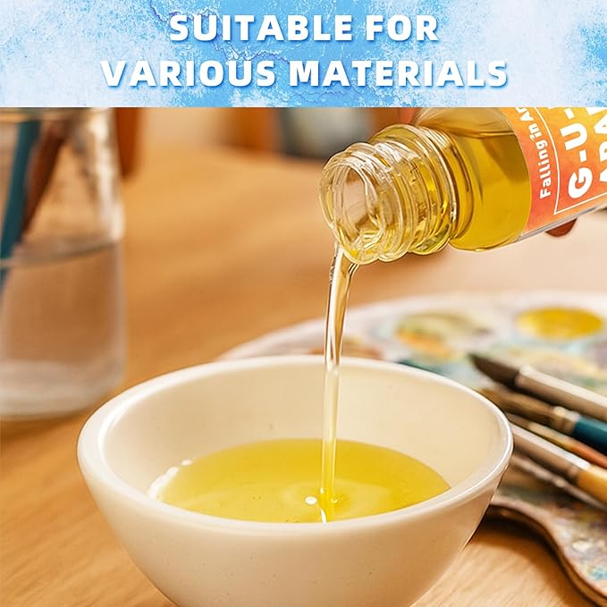 Falling in Art Gum Arabic Solution, Gum Arabic Liquid - Image 5