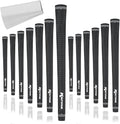 Karma Velour Golf Grips for Men, Women, Juniors | Undersize, Standard, Midsize, Oversize, & Jumbo | 6 Colors | Choose Single, 9, 13 Pack or Golf Club Grip Kit
