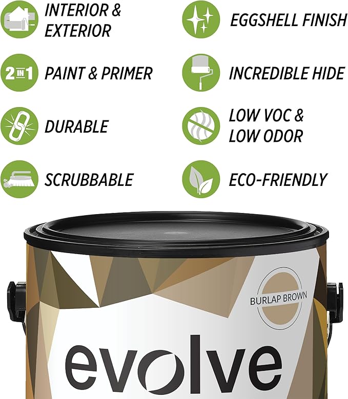 EVOLVE Paint & Primer: Environment-friendly, Low Sheen - Image 2