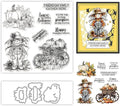 Halloween Clear Silicone stampReusable Stamp by YIXUAN