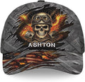 Baseball Cap for Men Women, Skull Cap for Men, Skeleton Gothic Horror Adjustable Strap Sports Soft Caps Outdoor