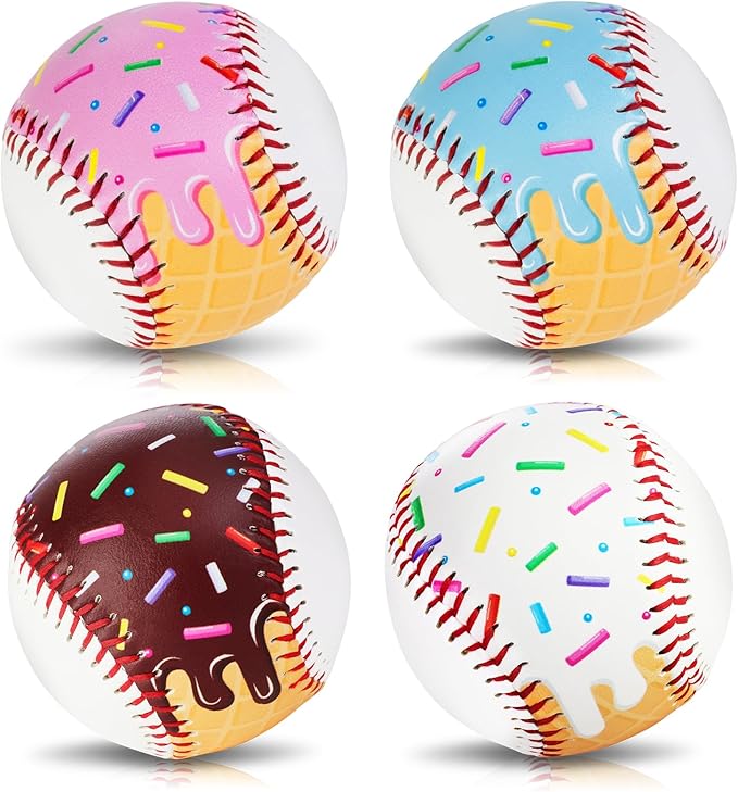 Baseballs PVC 9in Practice Baseball for Training Hitting Lifestyle Decor Ideal Personalized Inspired Gifts for Players Coaches Moms