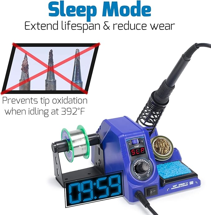 WEP 926LED V3 Soldering Station 130W MAX Soldering Iron Kit - Image 5