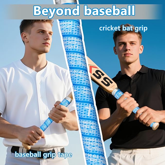 Eyourlife 2/4 Pack Baseball Bat Grip Bat Wraps for Baseball Lifestyle Softball Gifts Pro Feel Non-Slip Elite Batting Grip Tape for Bats Players