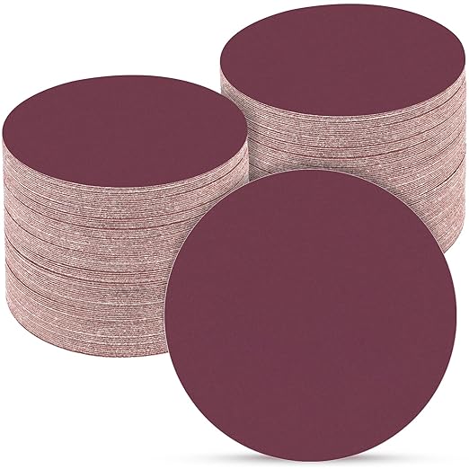 5 Inch 100 PCS Sanding Disc 2000 Grit, Hook and Loop Sanding Discs by POTUINOM