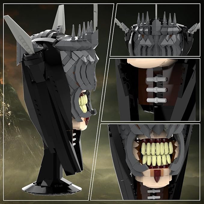 Lord Mouth of Sauron Building Toys Sets, Movie Model Figures, Halloween - Image 2