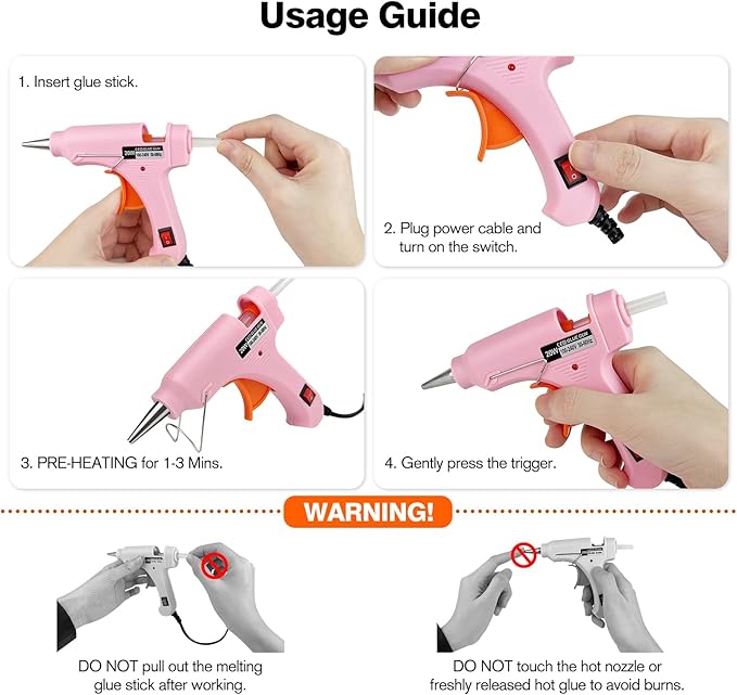 Mini Hot Glue Gun, Hot Melt Gun - Image 3