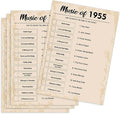 QUPT 70th Birthday Party Games, Music of 1955 Games, Birthday Party Supplies by QUPT