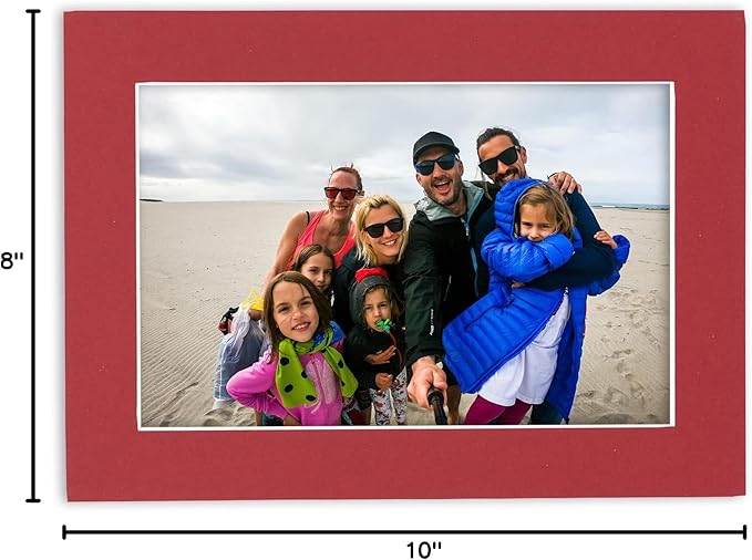 Pack of 25 Acid Free 8x10 Mats Bevel Cut - Image 10