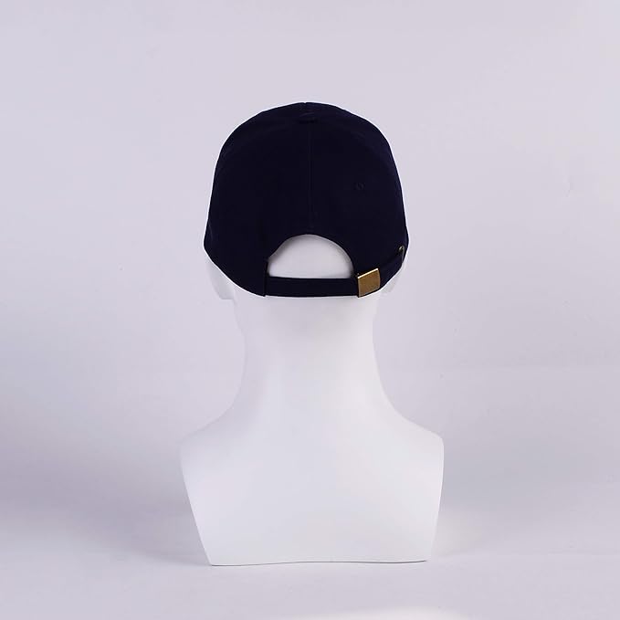 LANGZHEN Unisex Baseball Cap 100% Cotton Fits Men Women Washed Denim Adjustable Dad Hat