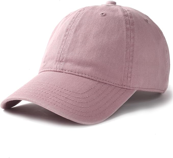 FURTALK Unisex Vintage Washed Unstructured Baseball Cap Washed Cotton Adjustable Dad Hat