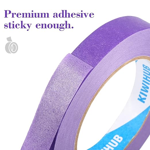 Purple Painters Tape, 1 inch x 60 Yards - Image 3