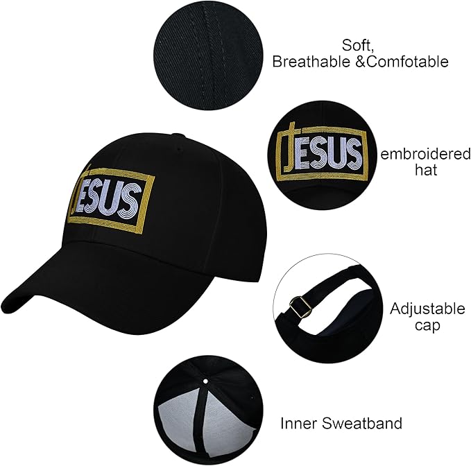 Embroidered Baseball Cap for Women Men Adjustable Baseball Hat Black Baseball Cap Trucker Hat