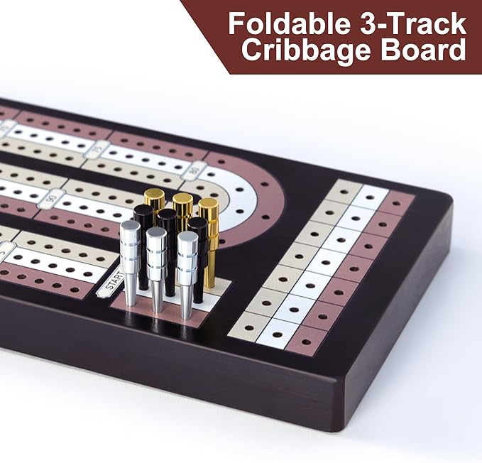 Cribbage Board Game Set - Image 3