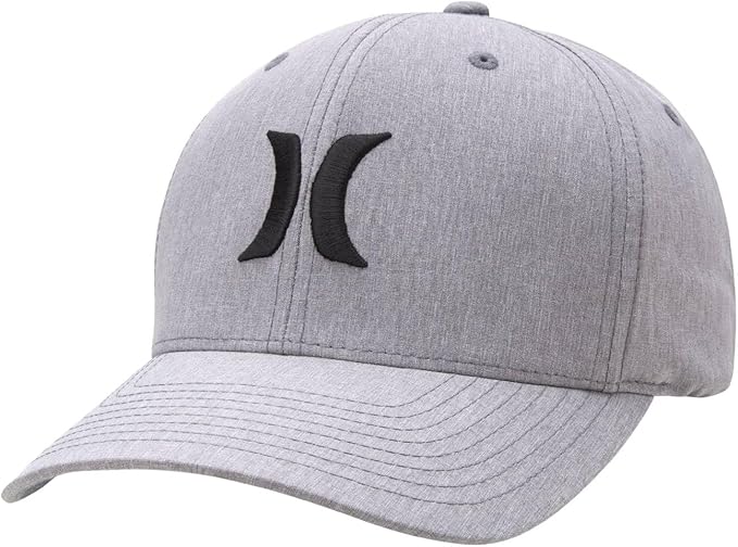 Hurley Men's Caps - One & Only Flexfit Baseball Cap - Fitted Hats for Men (S-XL)