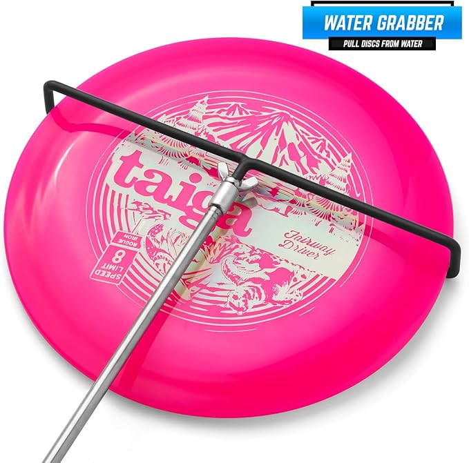 Disc Golf Retriever Pole Telescoping Disc Golf Accessories Grabber 16 inches to 16ft