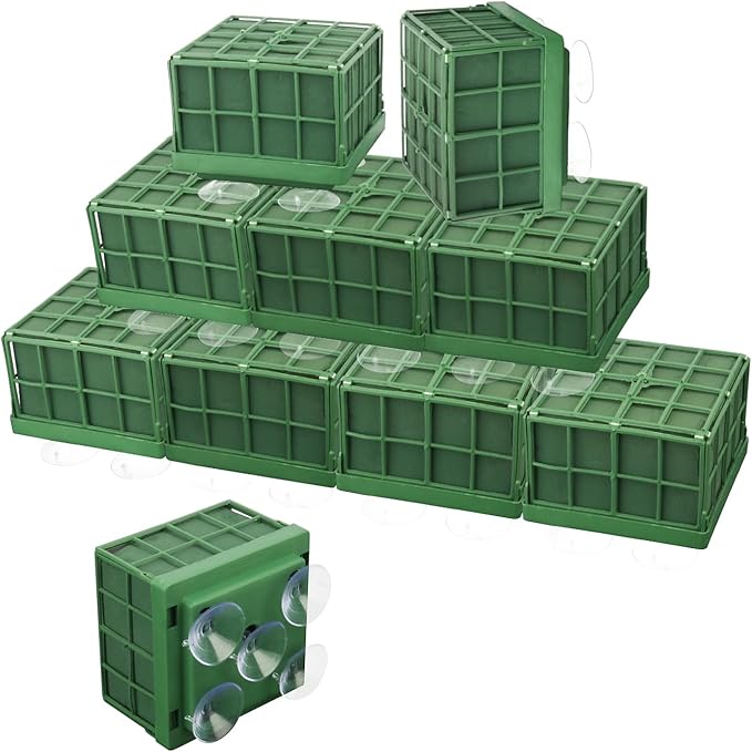 10 Pack Floral Foam Cage, Premium Floral Cage Foam Box by IHDYPPEW