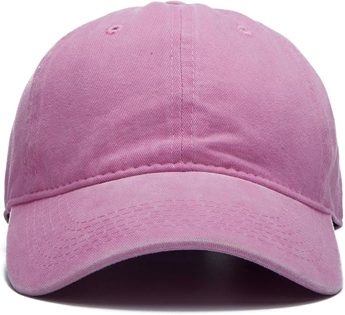 Edoneery Men Women Baseball Cap-Low Profile Adjustable Washed Cotton Golf Dad Hat