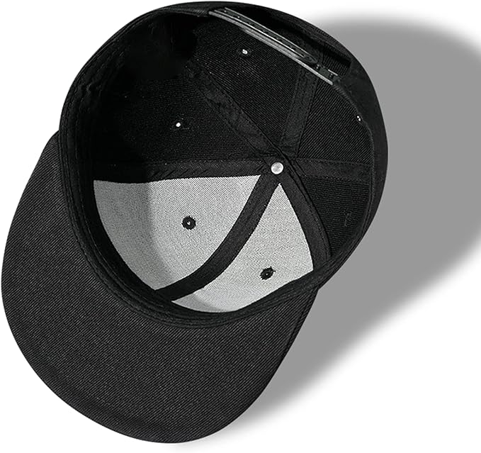 Skateboard Hat Snapback Hats for Men Flat Bill Hats for Boy Adjustable Baseball Cap for Teens Hip Hop Sports