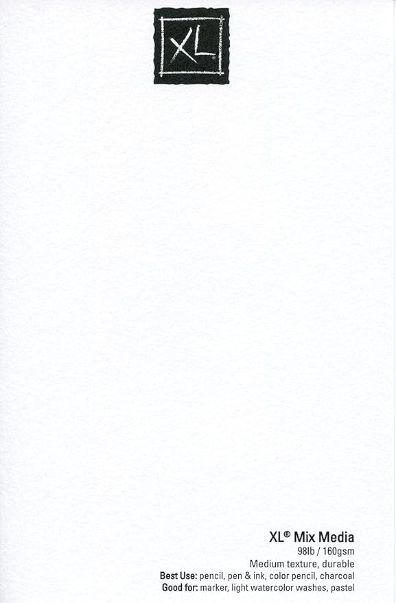 Canson XL Series Mixed Media Pad, Side Wire, 11x14 inches, 60 Sheets – - Image 3