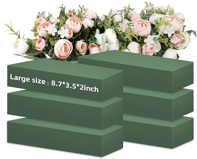 Gardace 6 Pack Floral Foam Blocks Each, Used by Gardace