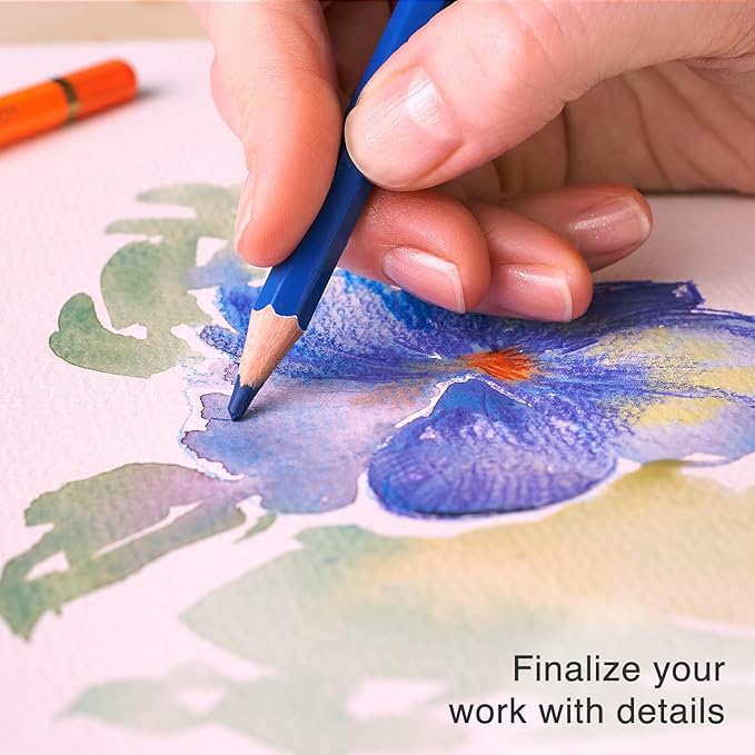 ARTISTIC EYE 5.5x8.5 Premium Watercolor Pads, Spiral Bound, Acid-Free Paper - Image 6