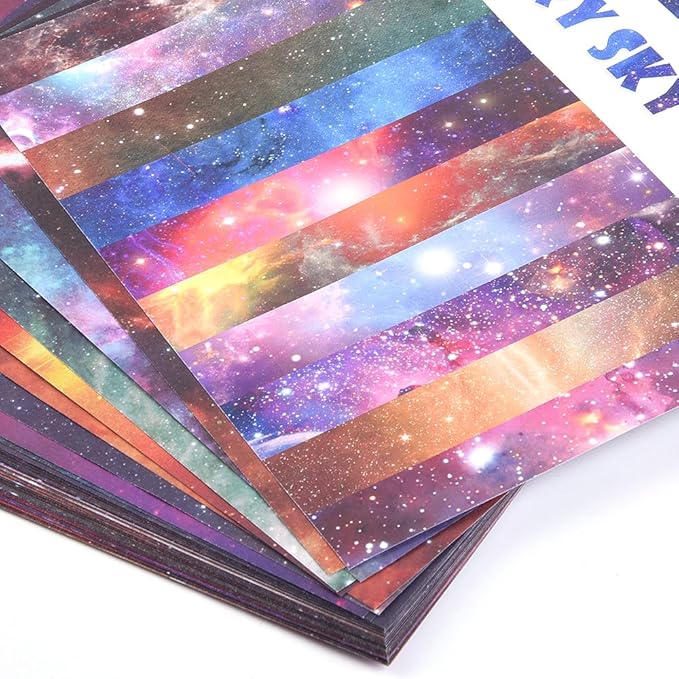 Origami Paper Kit 50 Sheets 70GSM 6 Inch Square Double Sided Color 50 Vivid - Image 6